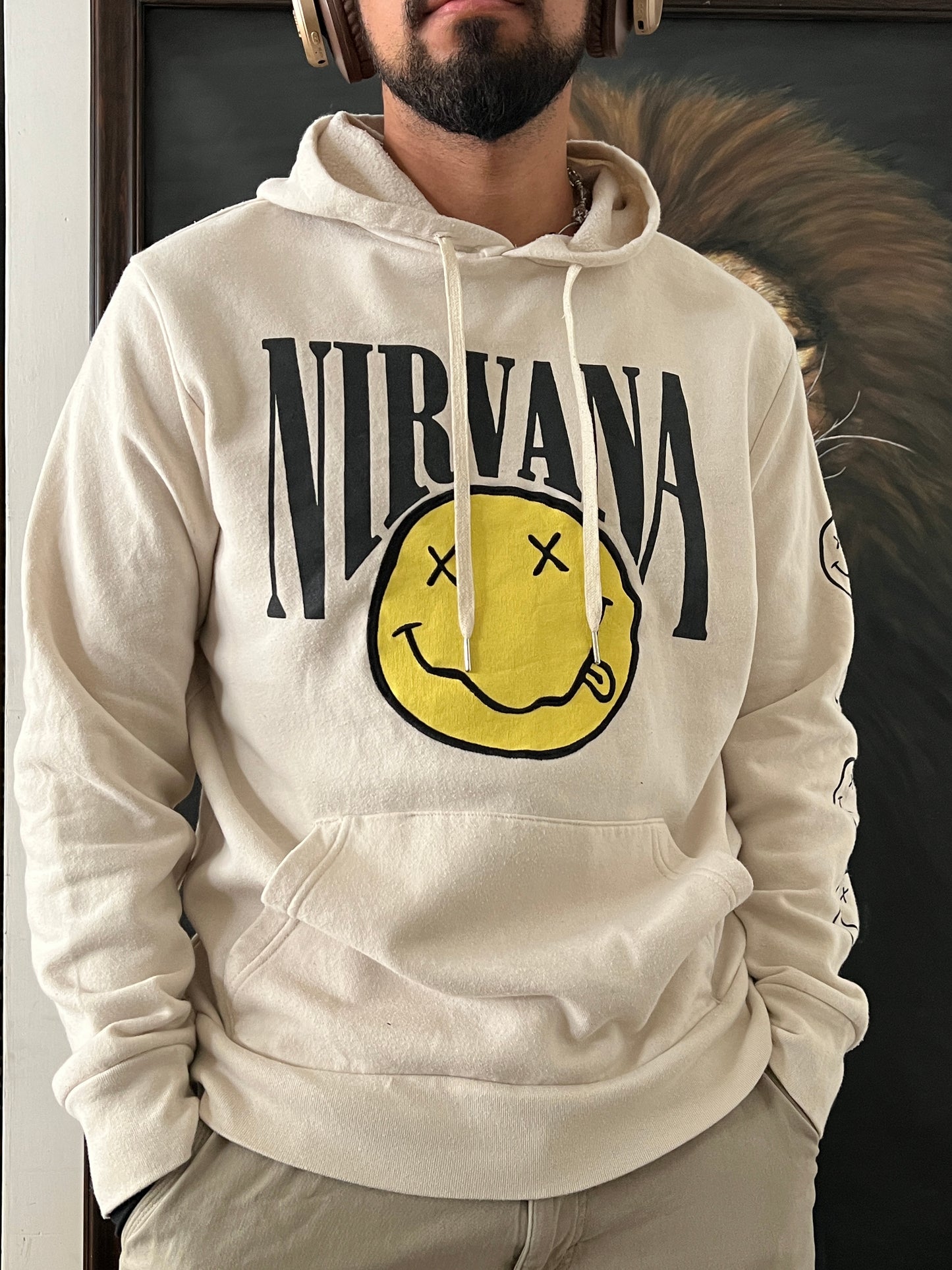 Nirvana hoodie (M)