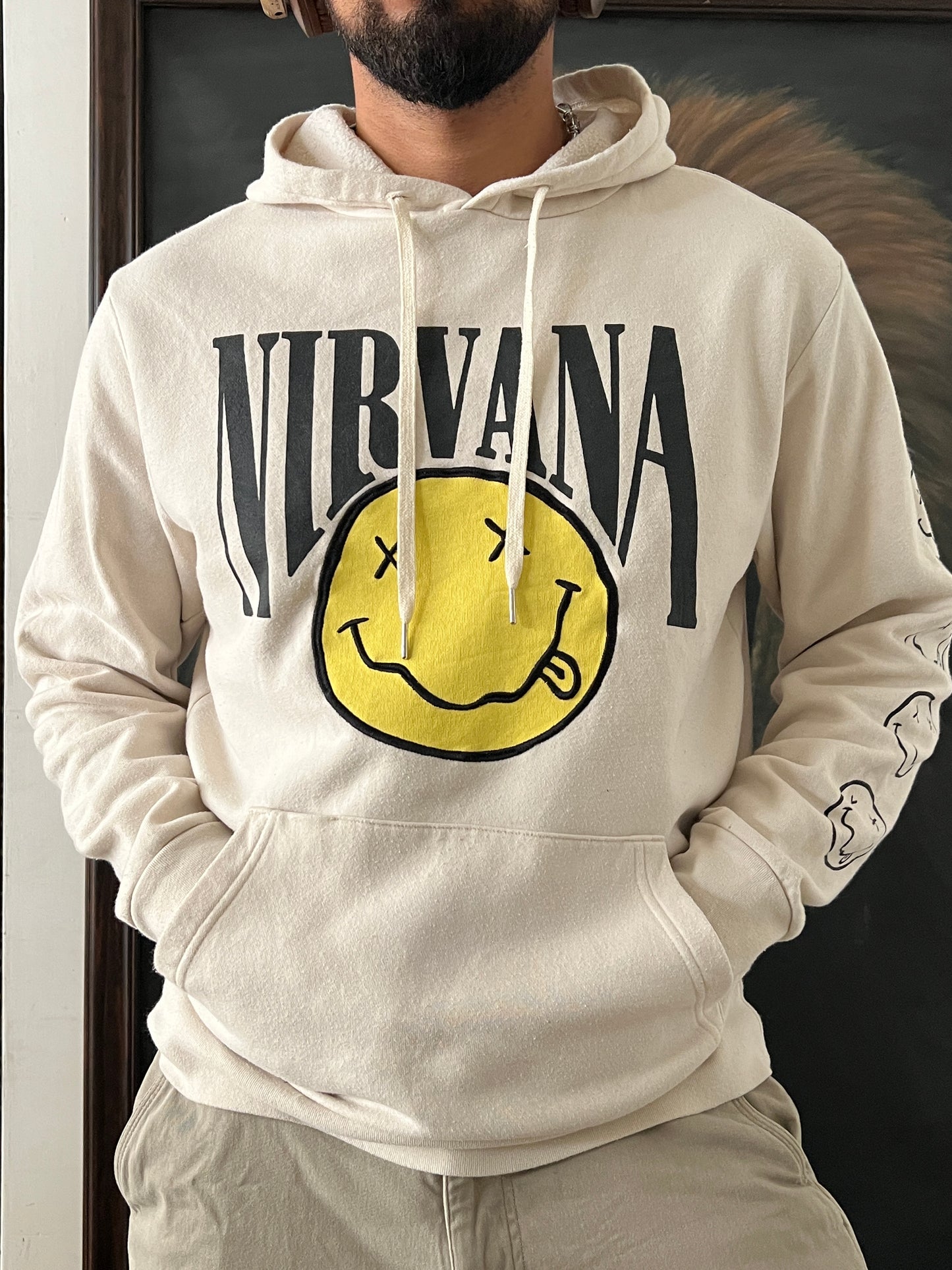 Nirvana hoodie (M)