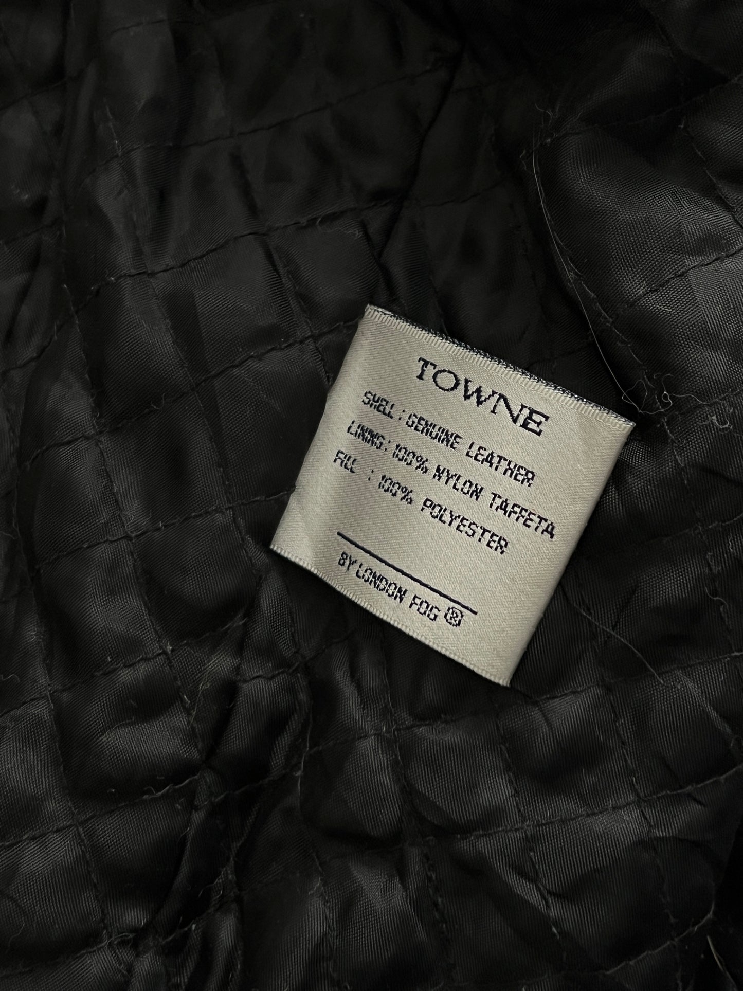 Leather Black Jacket (XL)