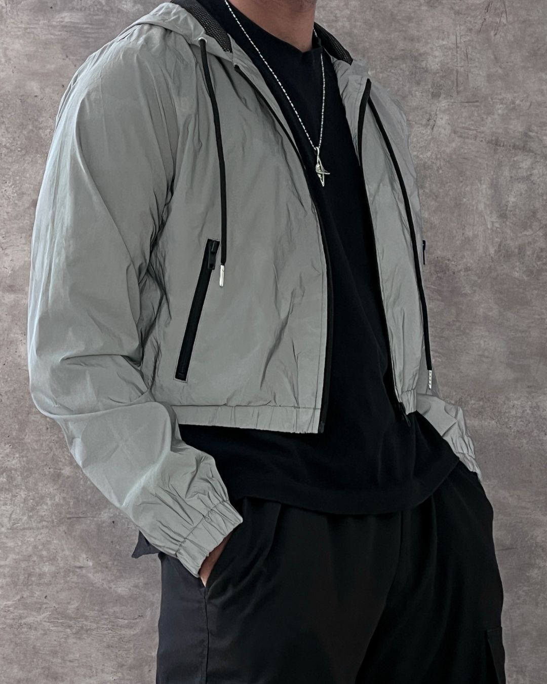 CROP TOP REFLECTIVE (M)