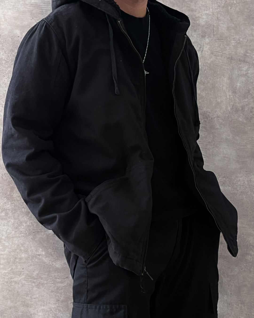 WORK BLCK JACKET (L)