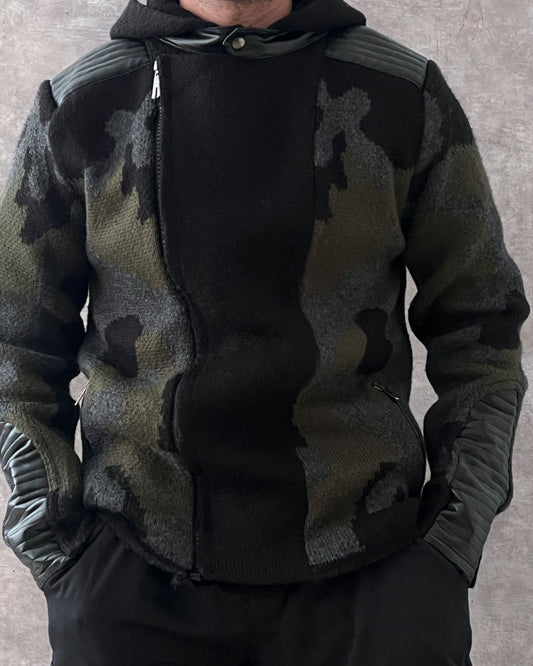 RACER LEATHER JACKET (L)