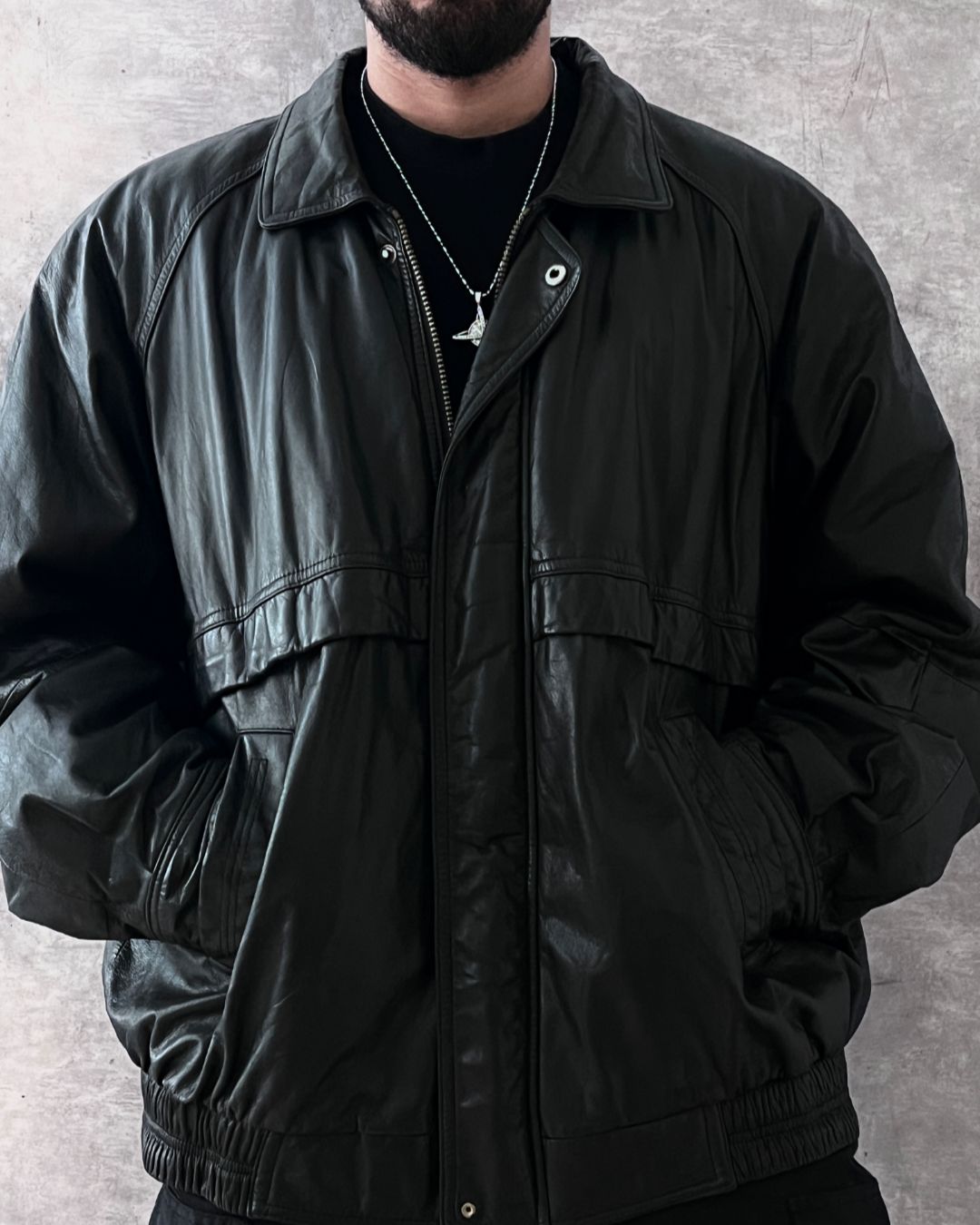 PREMIUM LEATHER JACKT (2XL)