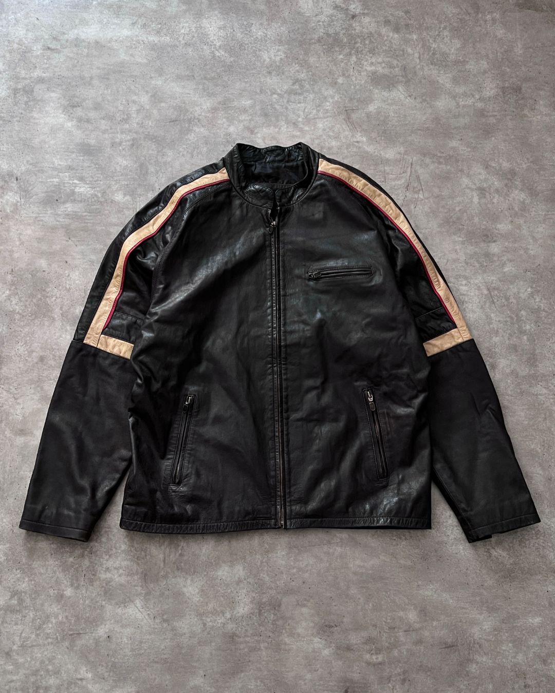RACER LEATHER JACKT (L)