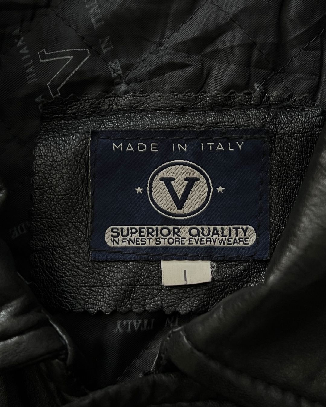 ITALIAN LEATHER JACKT(L)