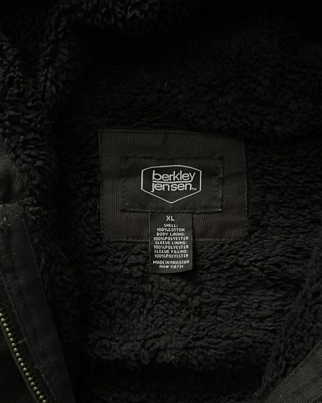 WORK BLCK JACKET (L)