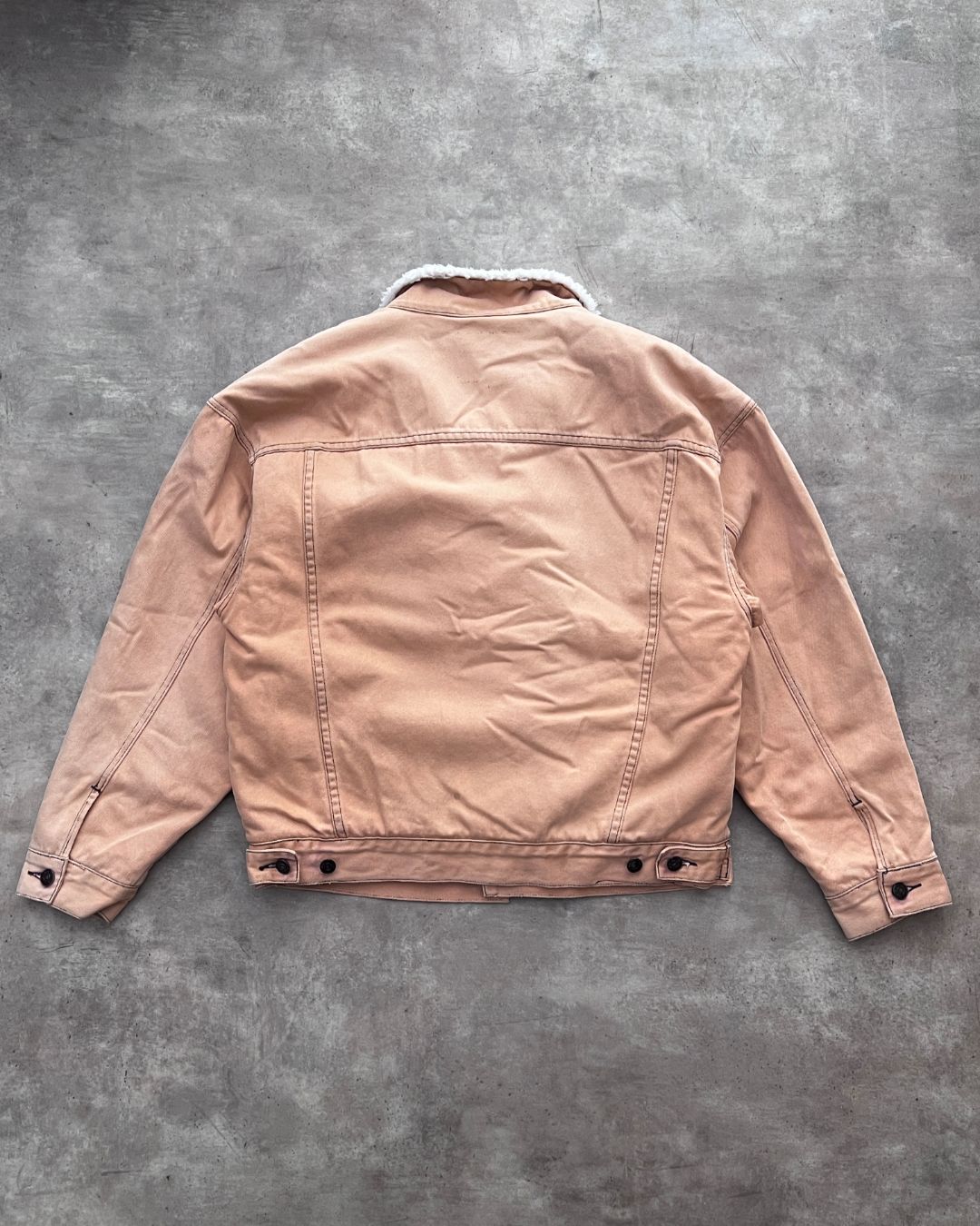 VINTAGE SHERPA DENIM JACKT LEVI'S (M)