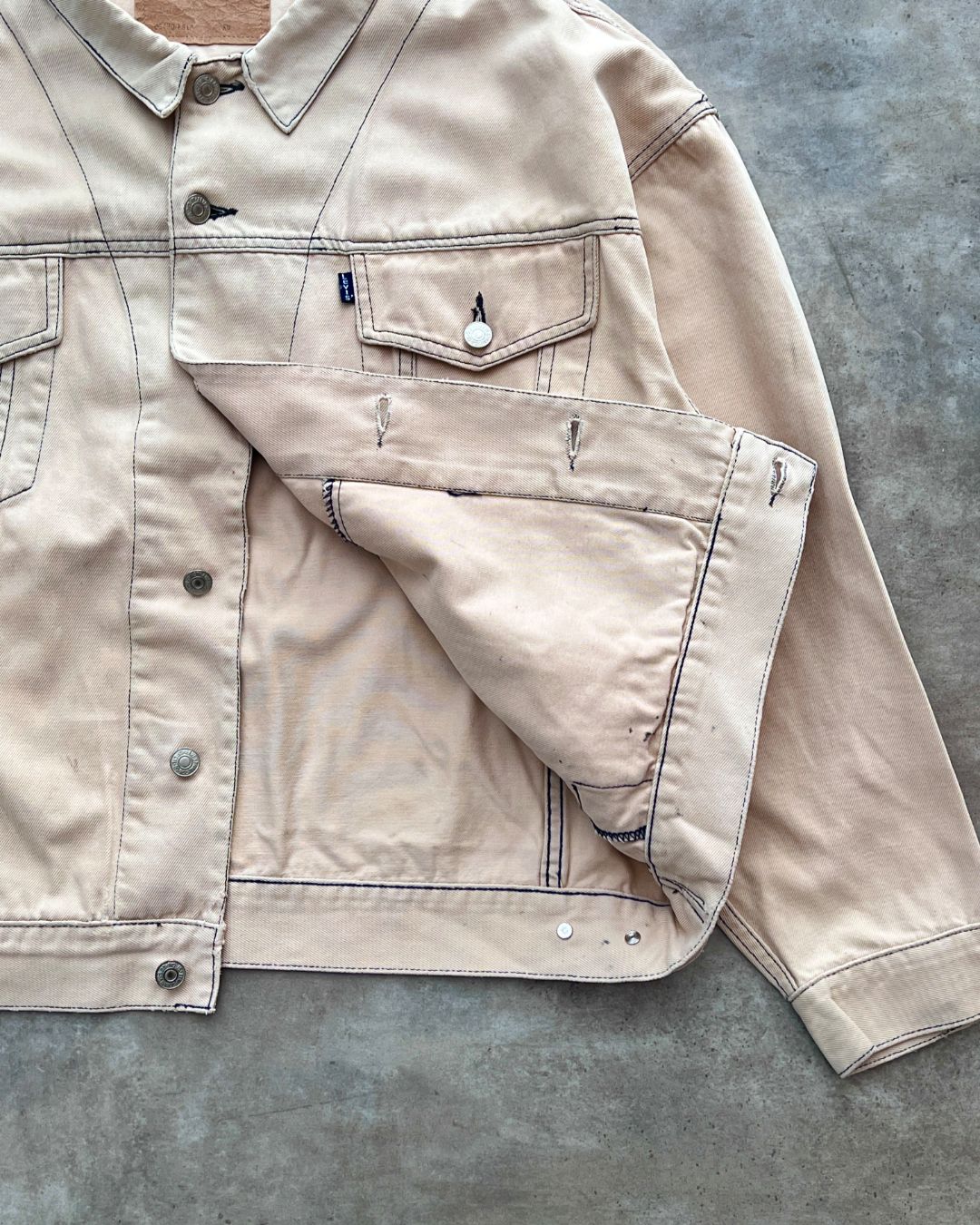 RARE TRUCKER JACKET (L)