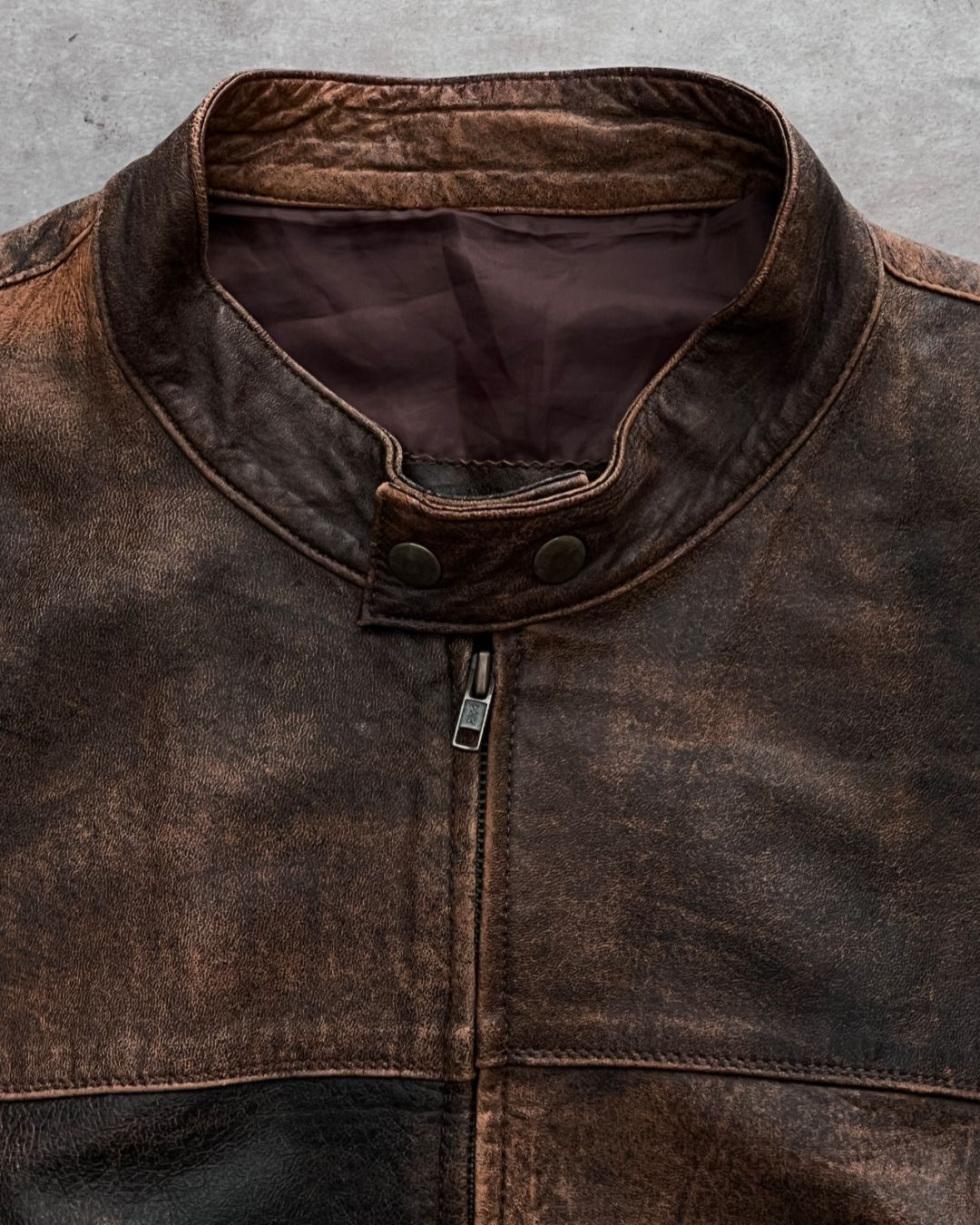 RARE LEATHER JACKET (L)