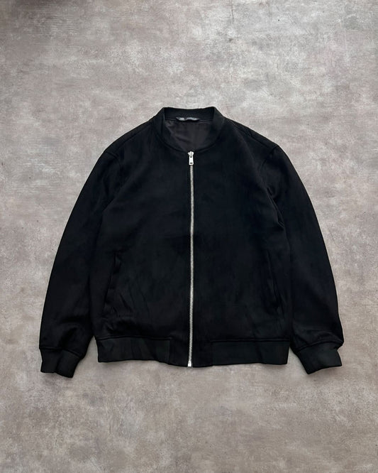 BLCK BOMBER JACKET ZARA (L)