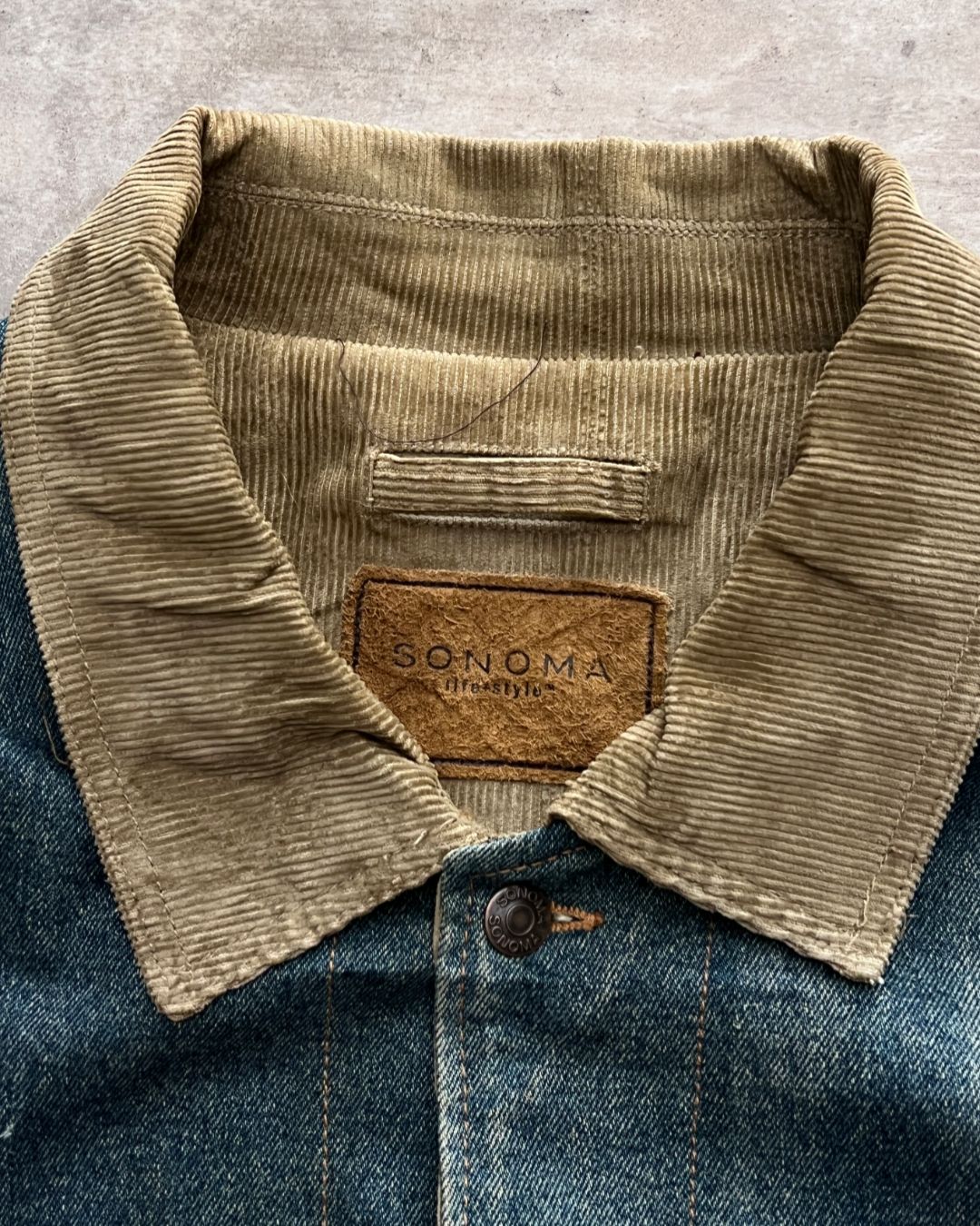 RETRO DENIM JACKET (XL)