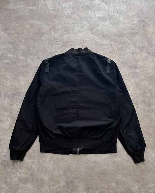 LEATHER BOMBER JACKET (S)