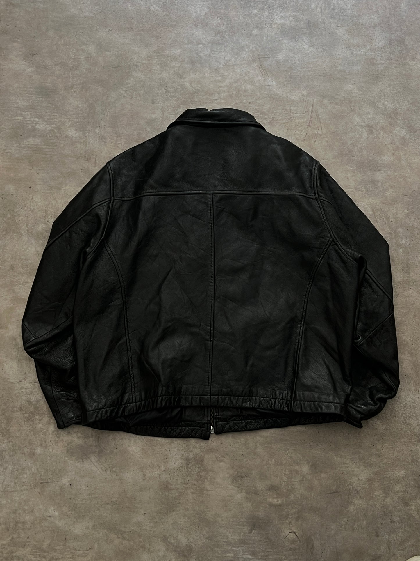 Heavy Bomber Leather Jacket (XL)
