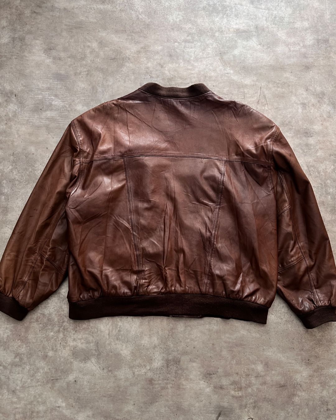 LEATHER JACKT TANNERY WEST (XL)