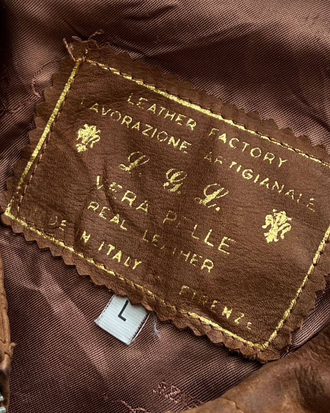 ITALIAN BOMBER JACKET (L)