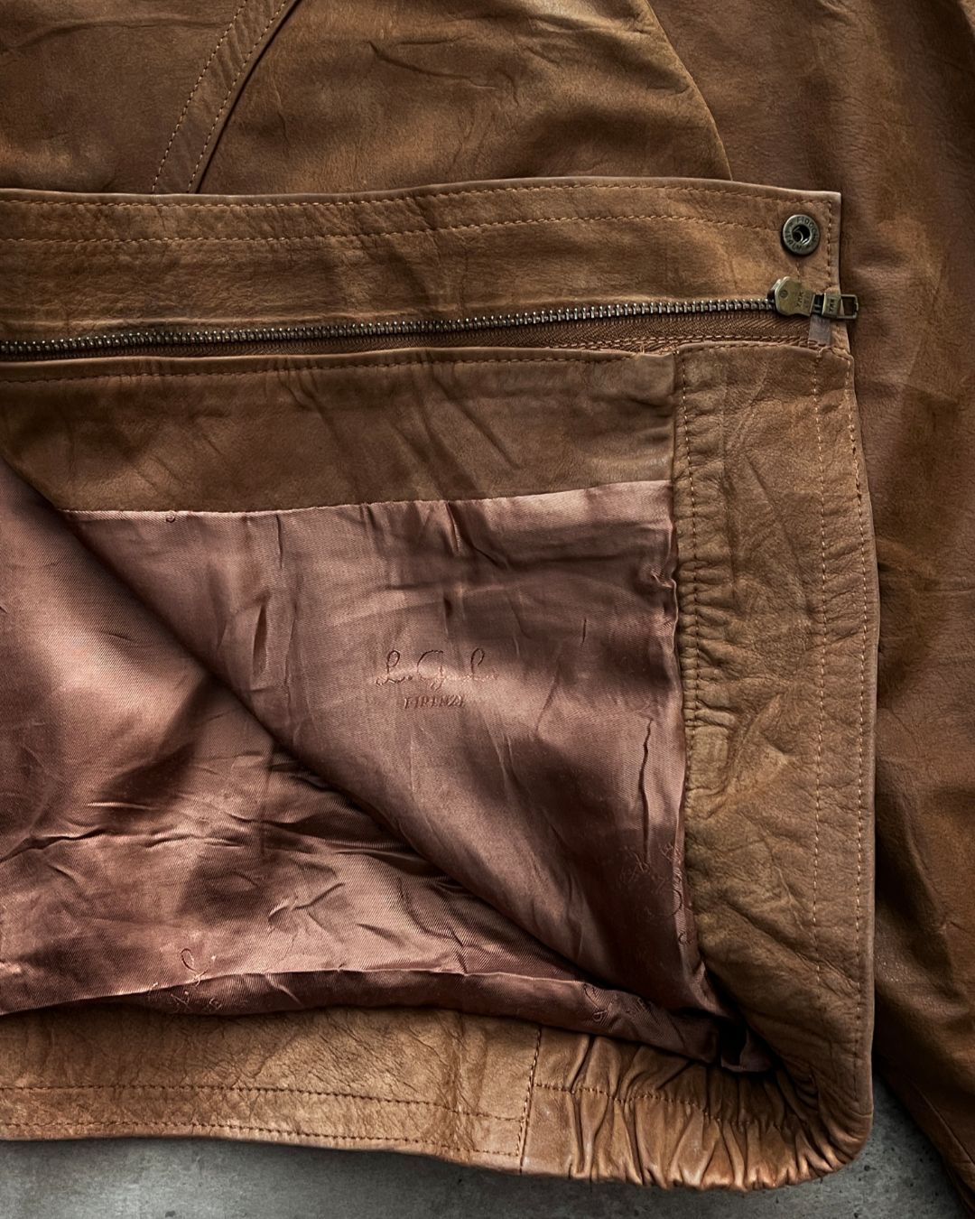 ITALIAN BOMBER JACKET (L)