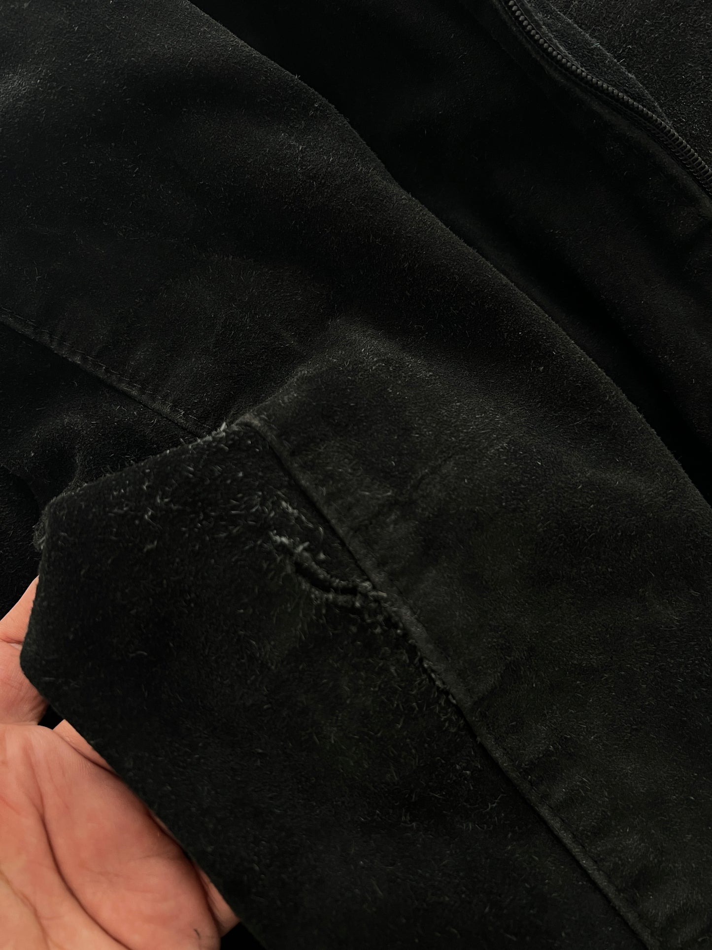 Barcelona Bomber Leather Jacket (S)