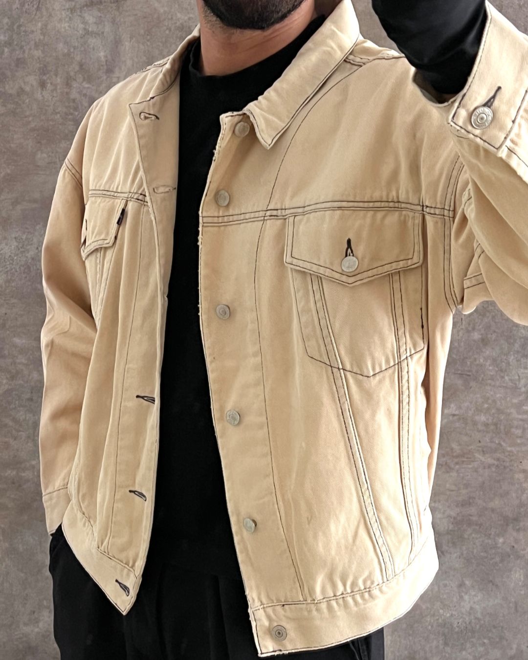 RARE TRUCKER JACKET (L)