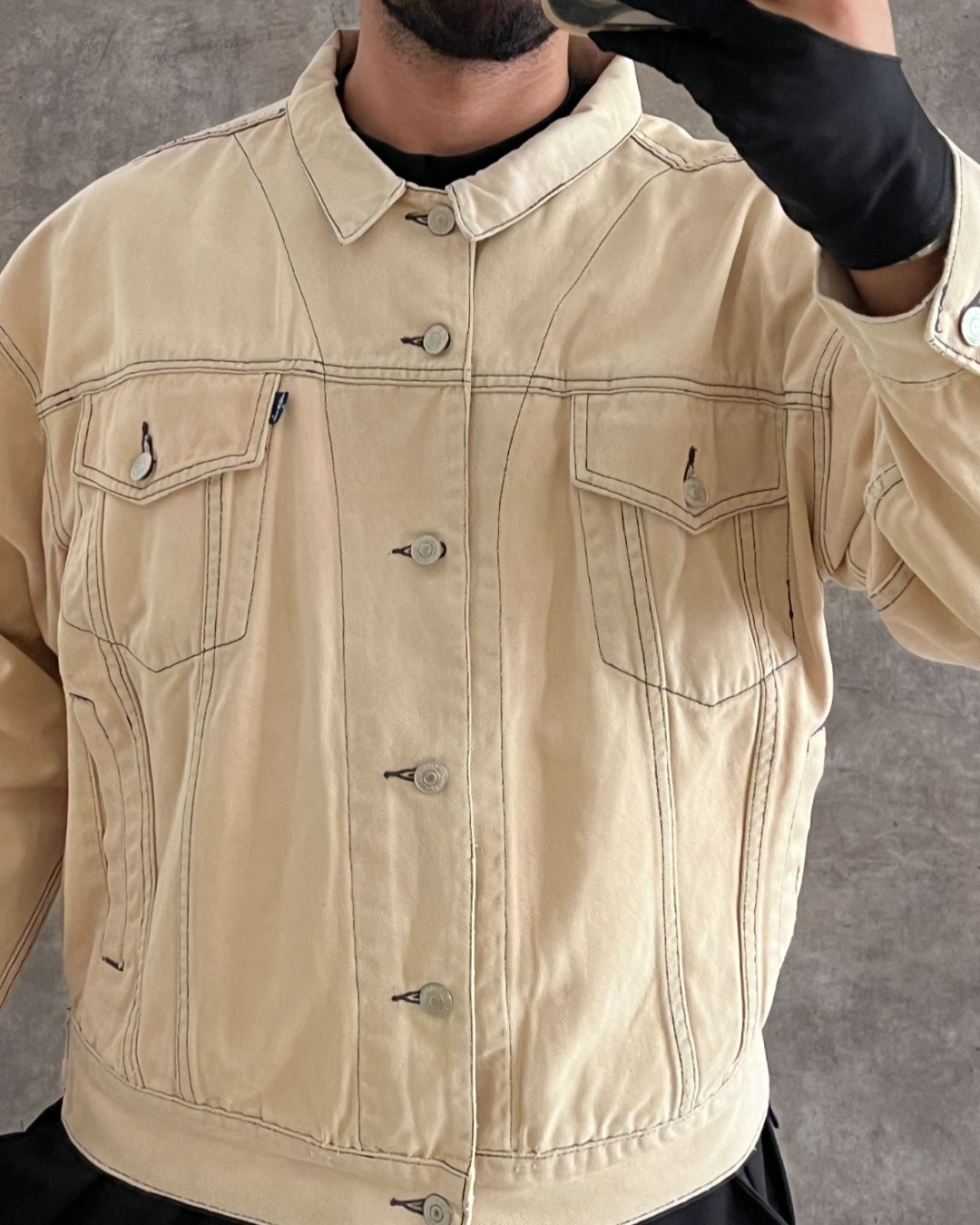 RARE TRUCKER JACKET (L)