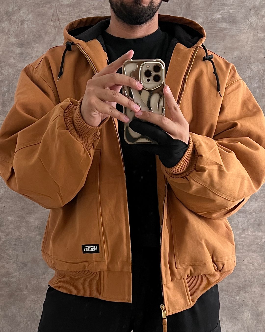 WORK JACKET ORANGE (2XL)