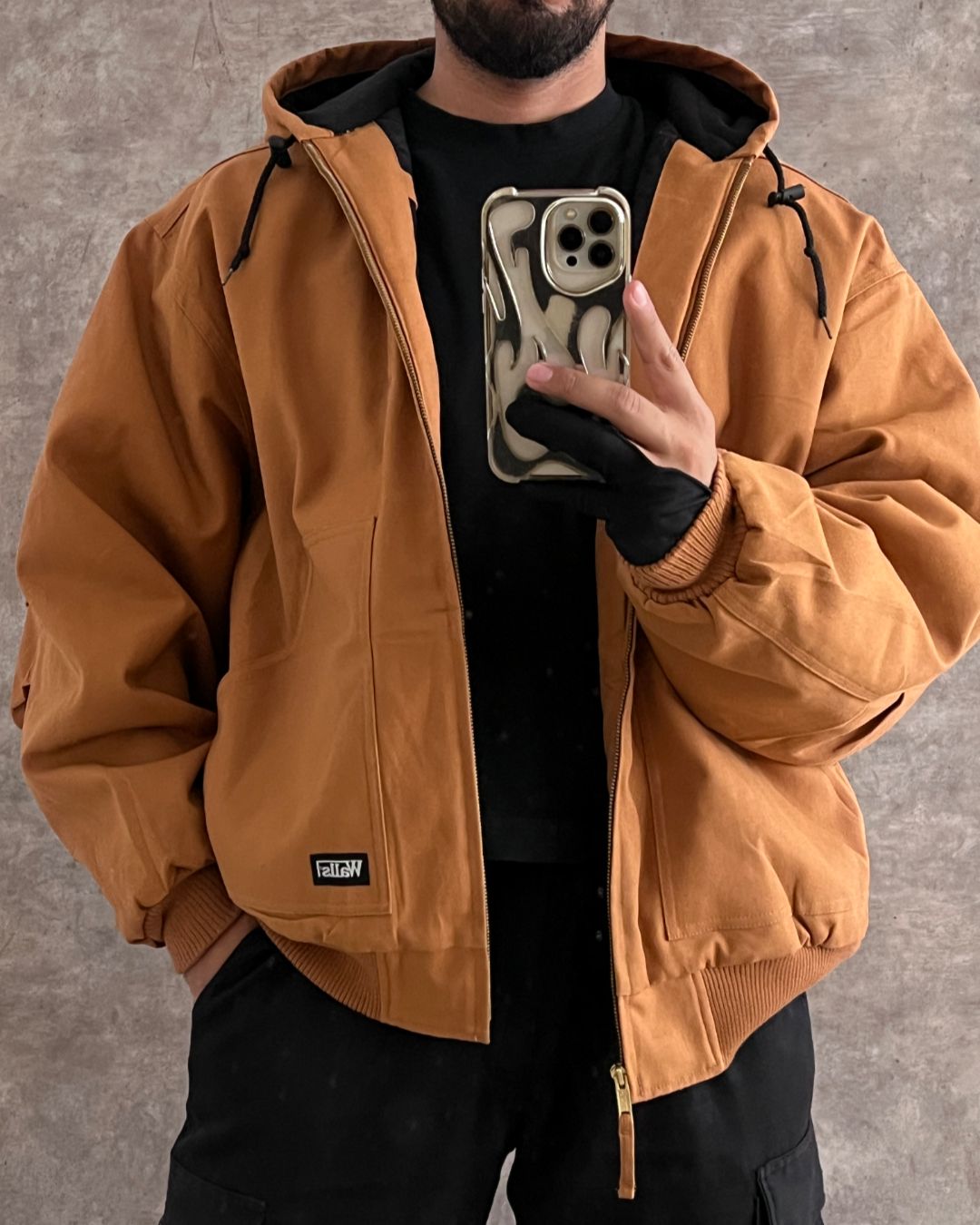 WORK JACKET ORANGE (2XL)