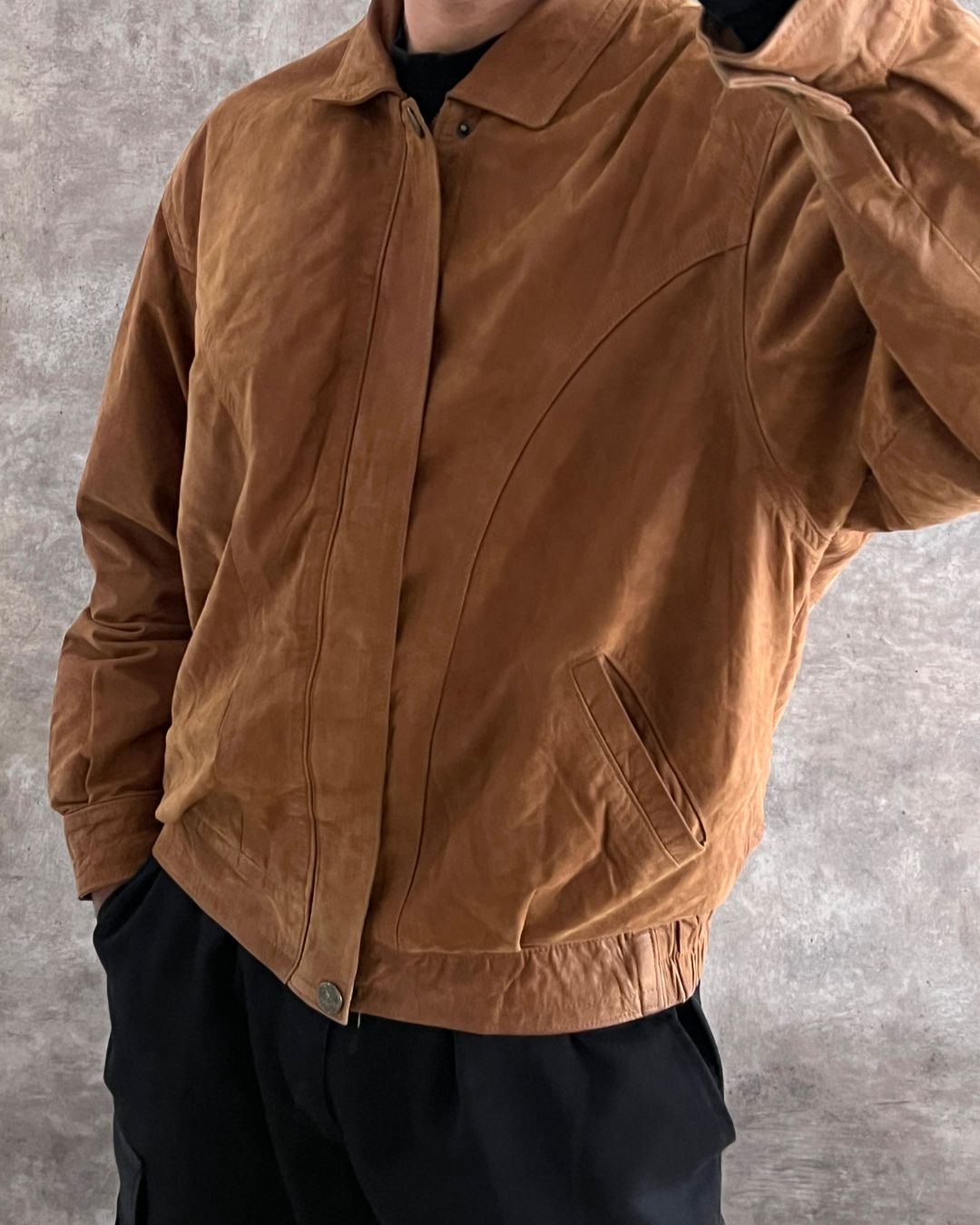 ITALIAN BOMBER JACKET (L)