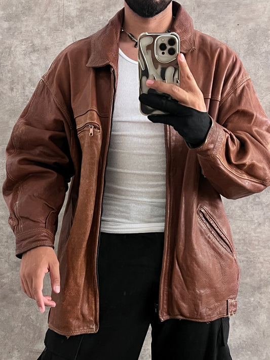 Cowboy Vintage Leather jacket (2XL)