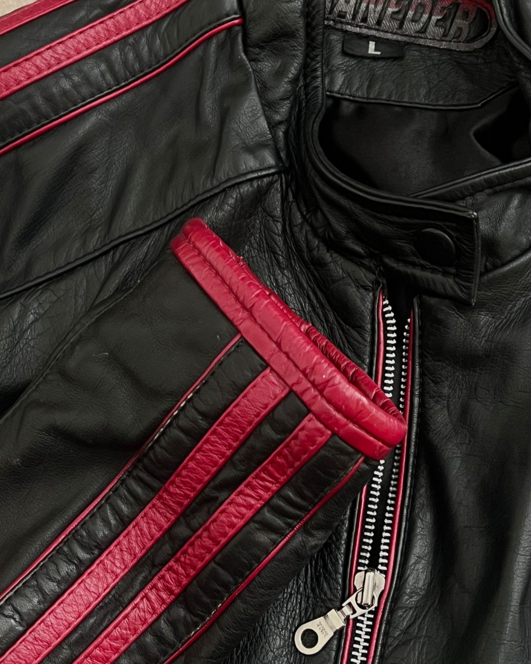 RACER LEATHER JACKT (L)