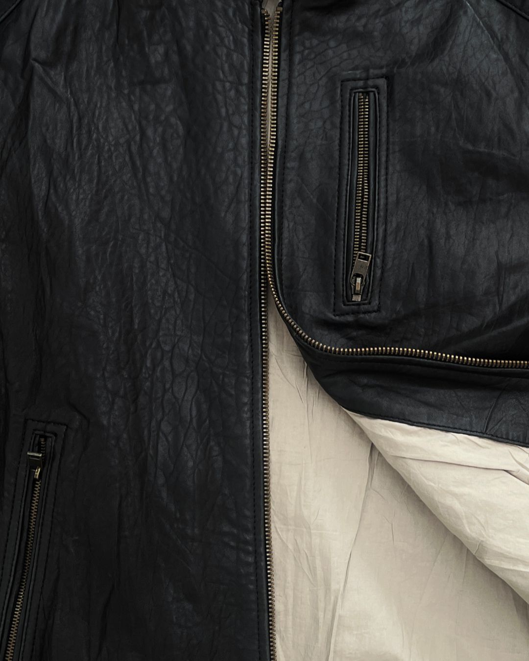 SERPENT LEATHER JACKET (XL)