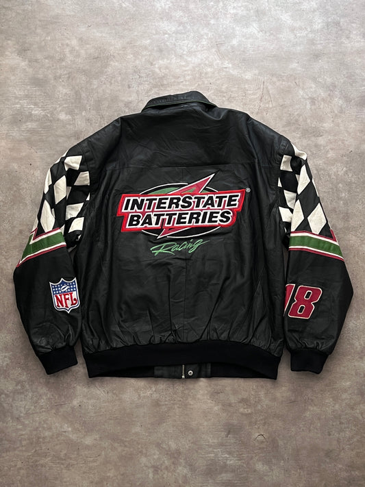 NASCAR Vintage Leather Jacket (XL)
