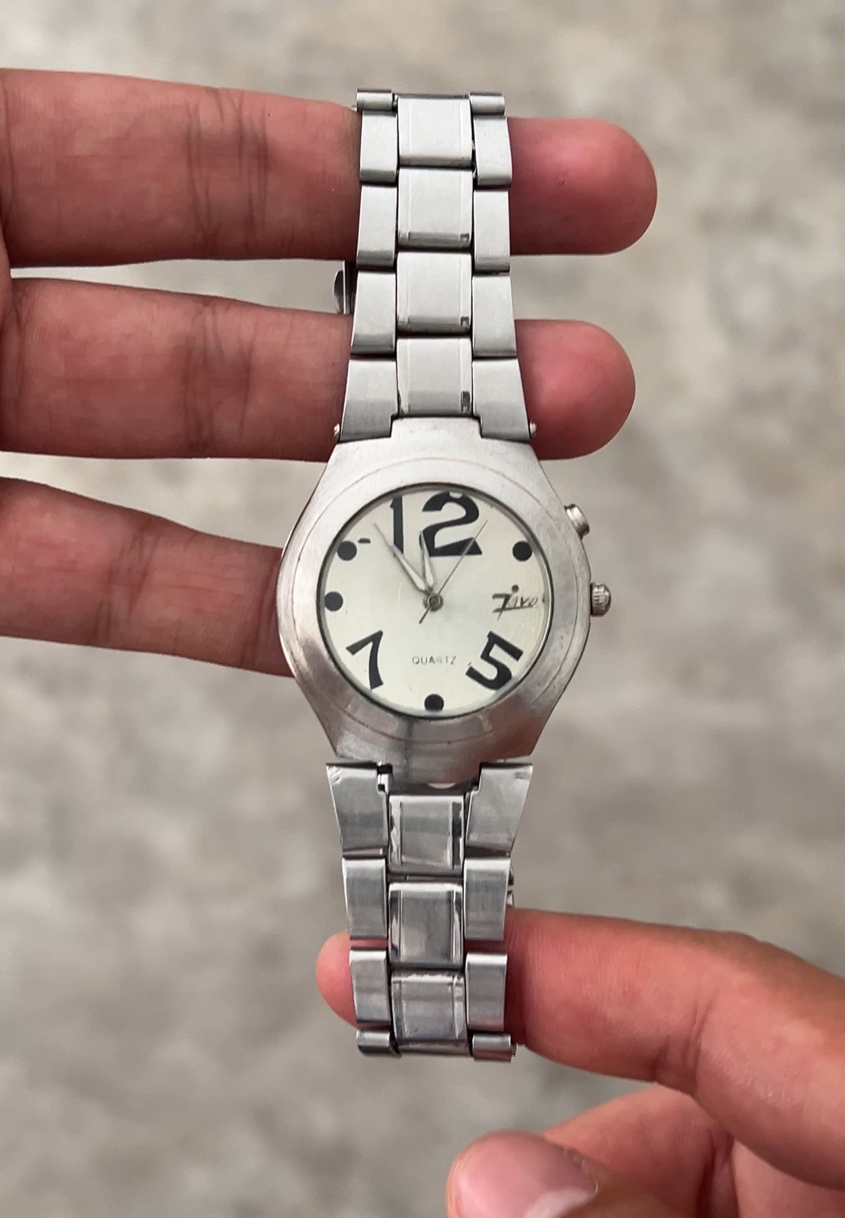 Vintage Iron Watch