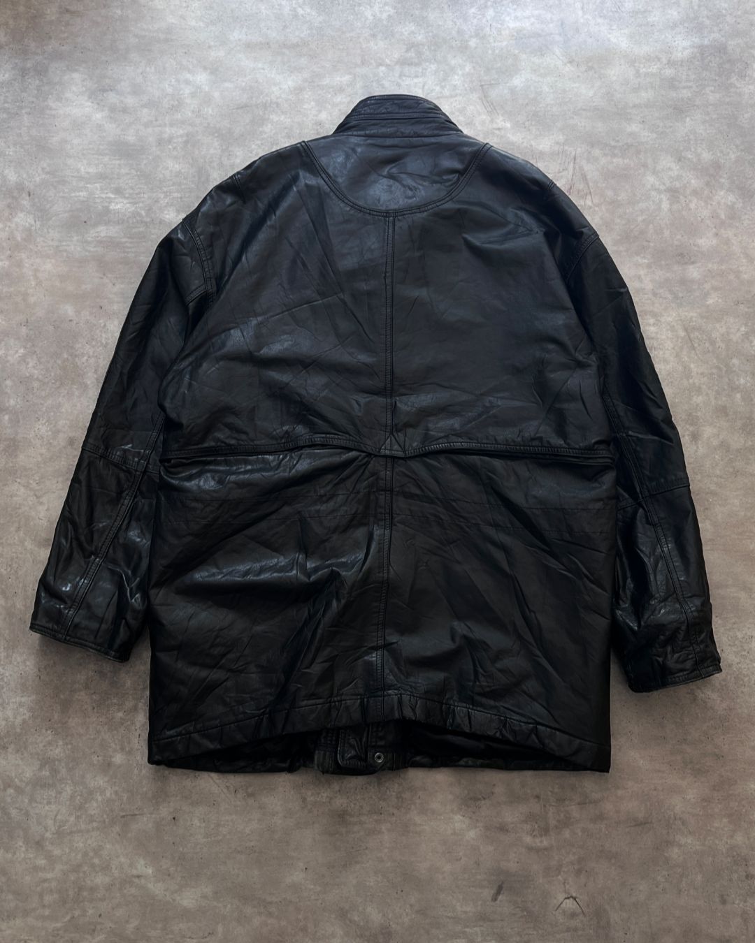 GABARDINA DE PIEL VAMP (XL)