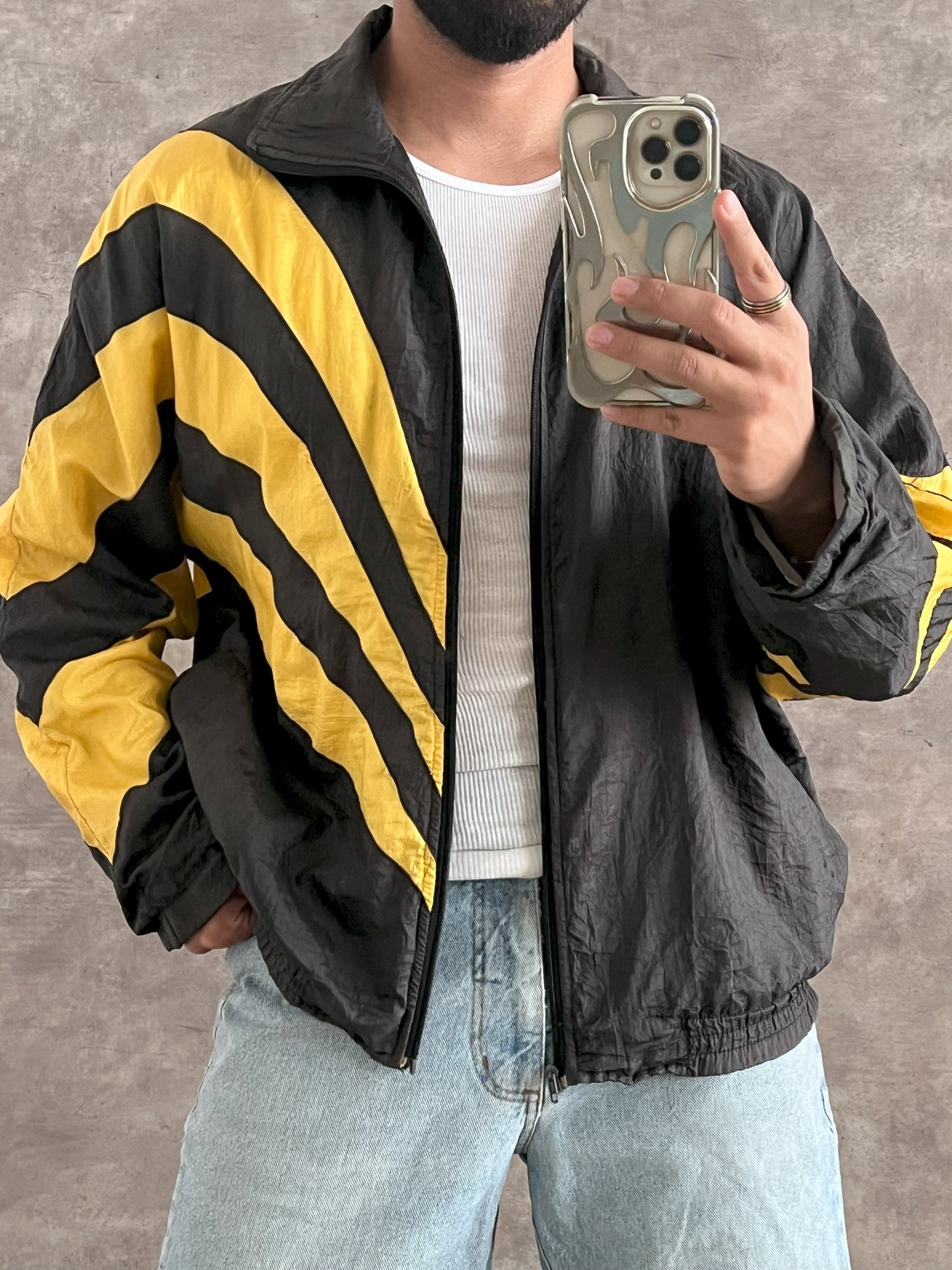 Vintage Winbreaker Yellow (XL)
