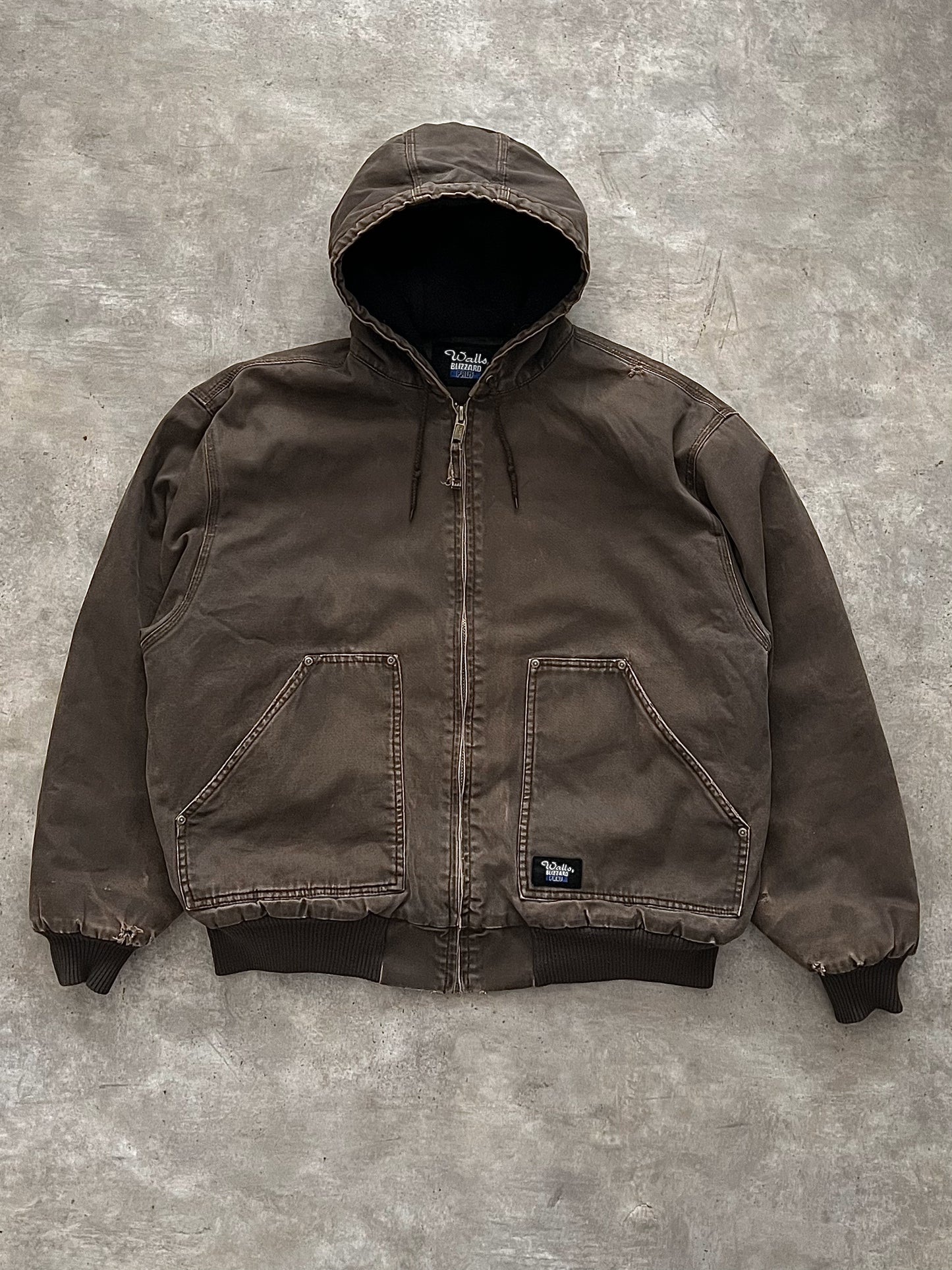 Vintage Brown Work Jacket (XL)