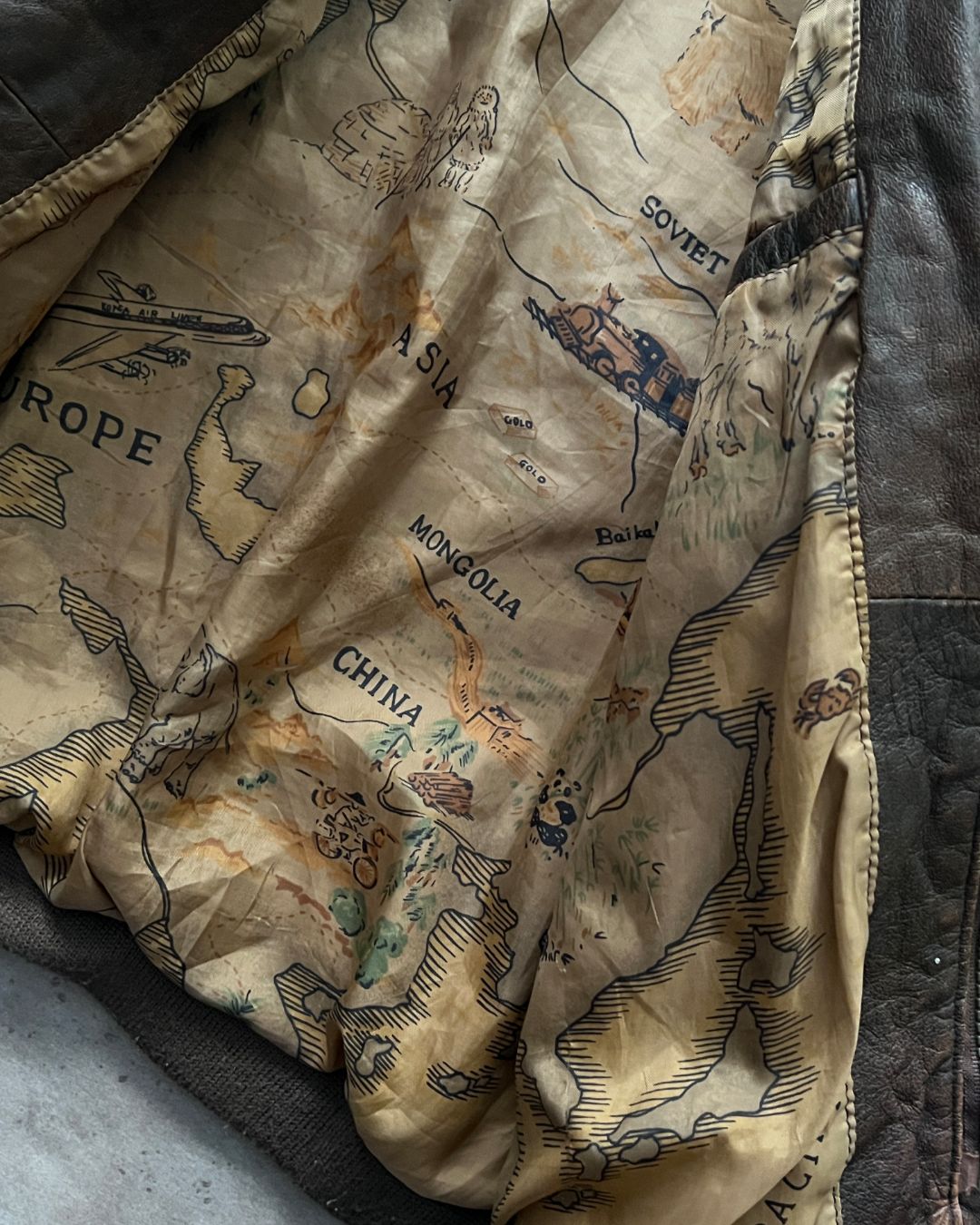 KID COWBOY LEATHER JACKT (L)