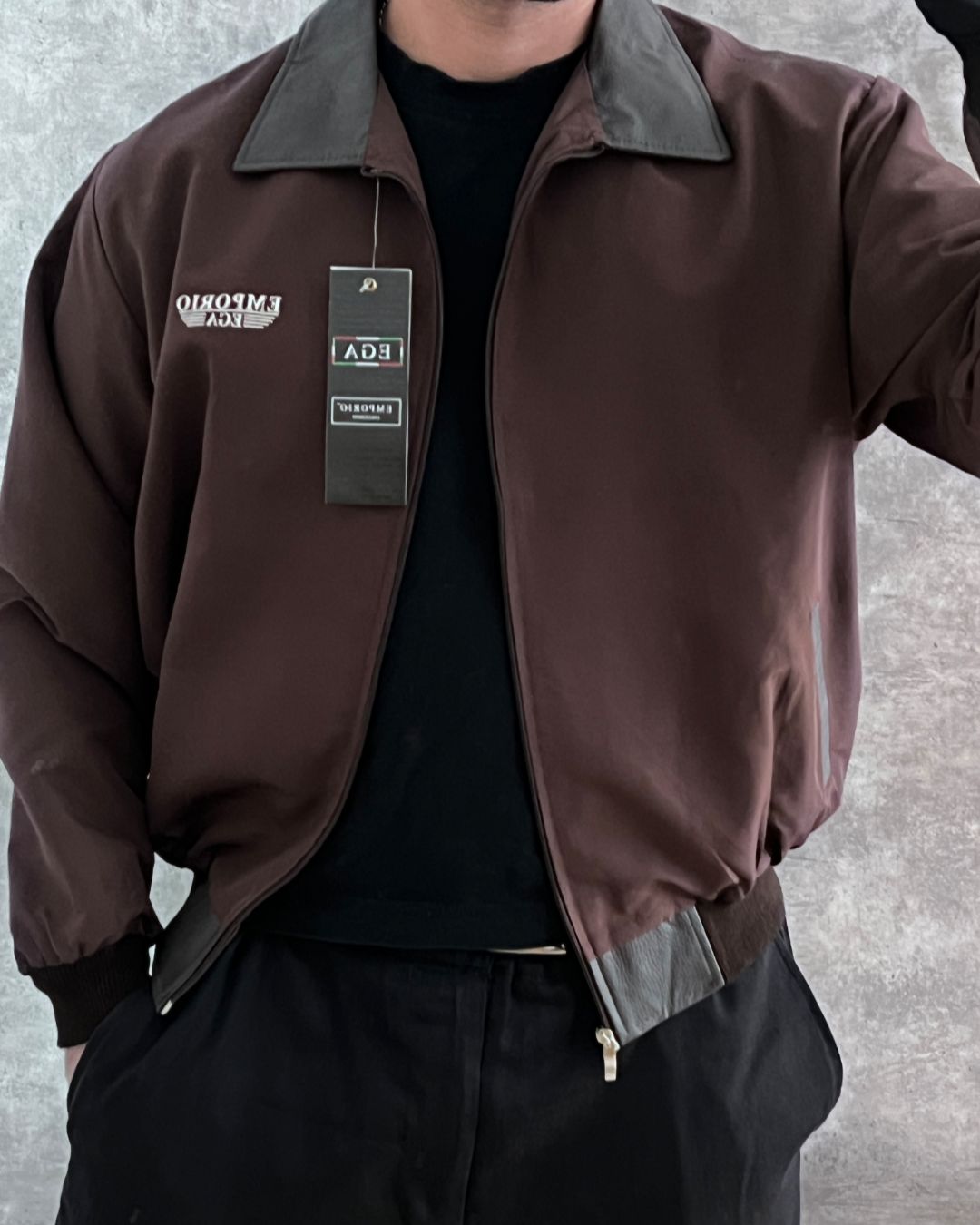 EMPORIO BROWN JACKT (M)