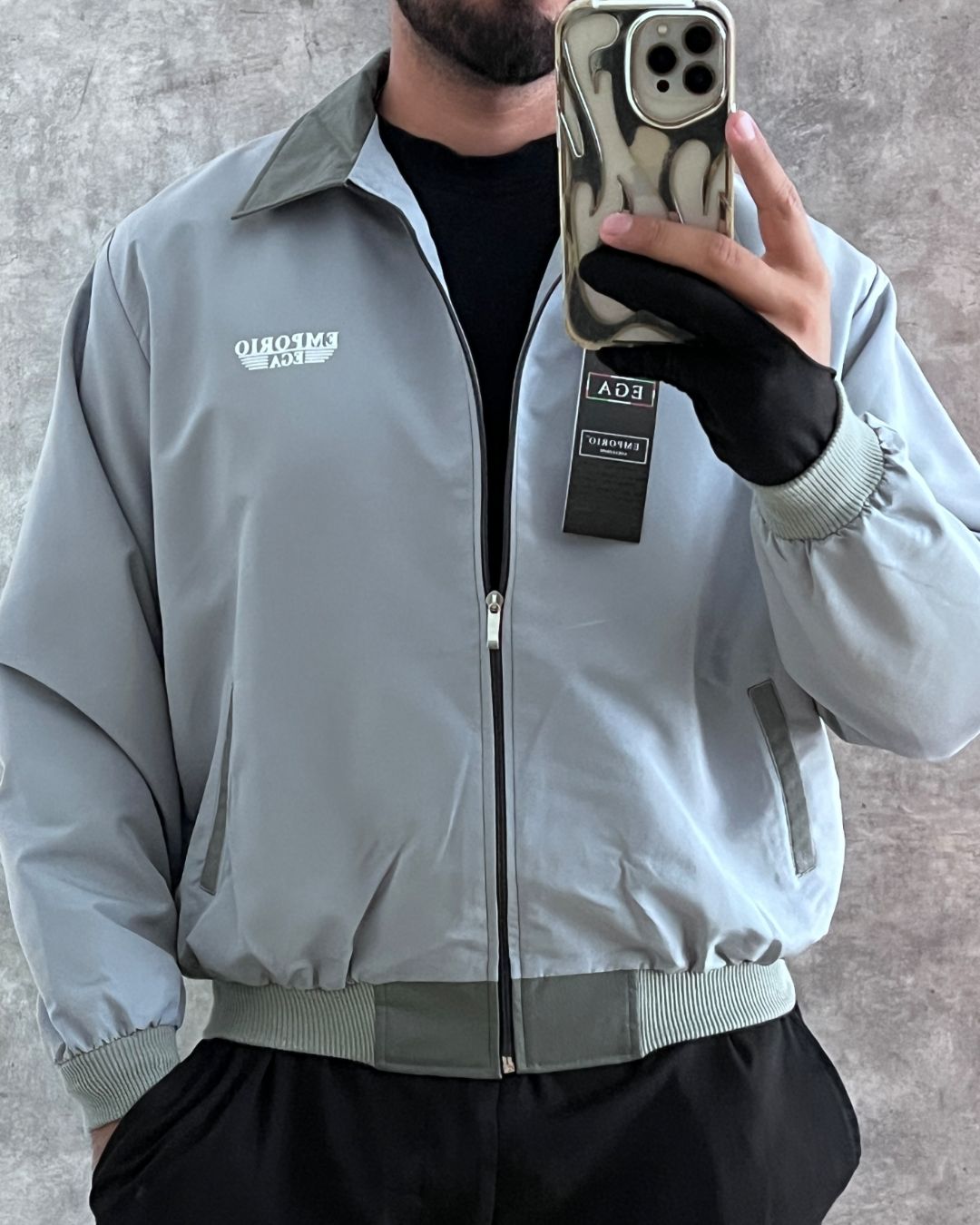 EMPORIO GREY JACKT (S)