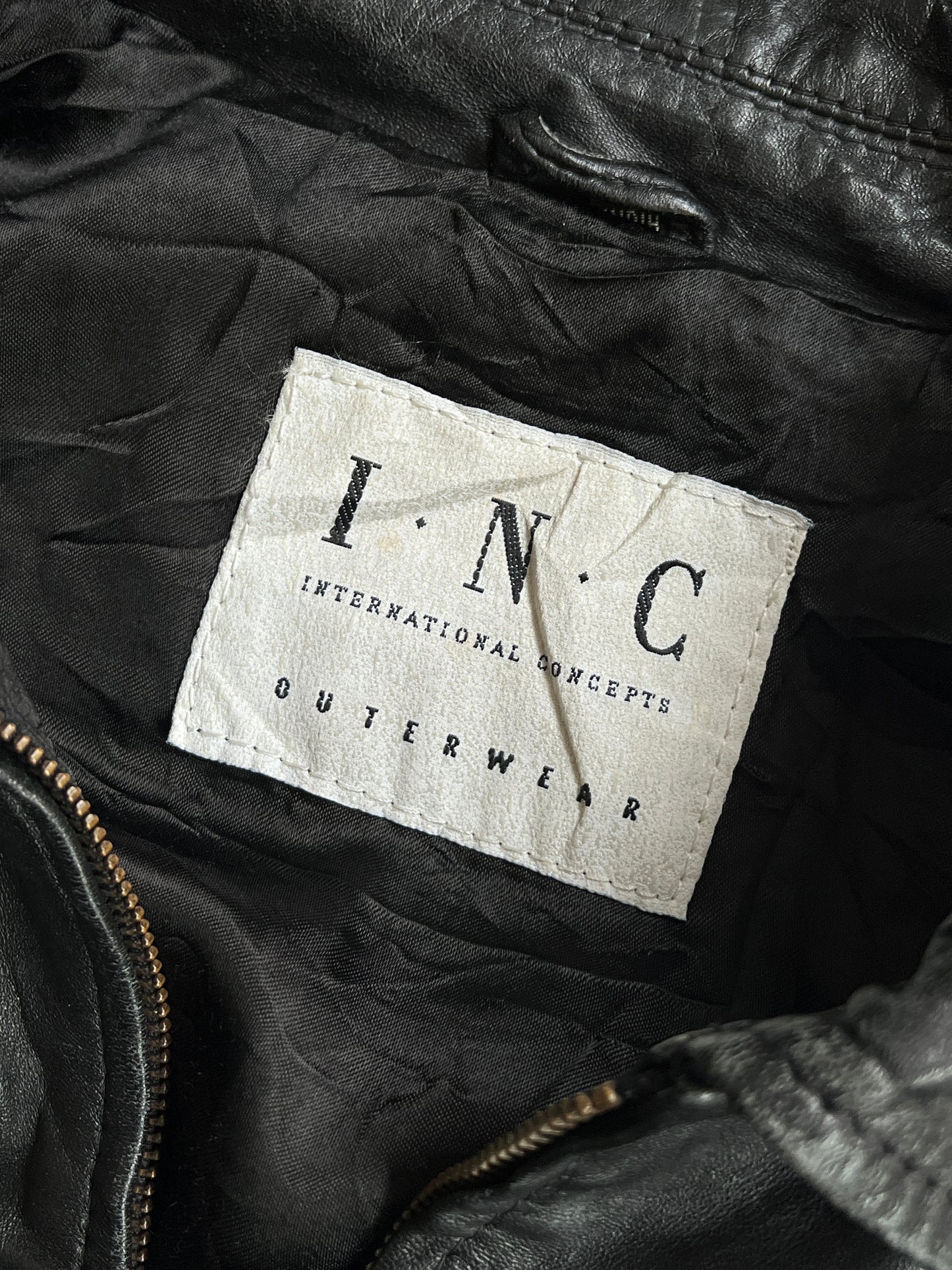 Vintage Cowboy Leather Jacket (L)