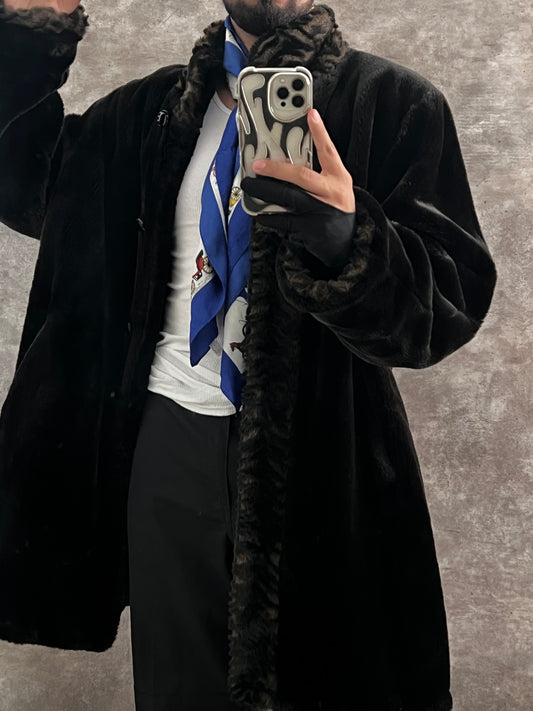 Abrigo de Lujo Faux Fur (XL)