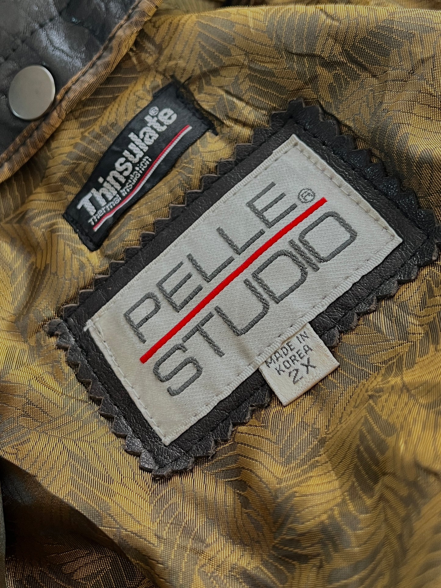 Bomber Leather Jacket (XL)