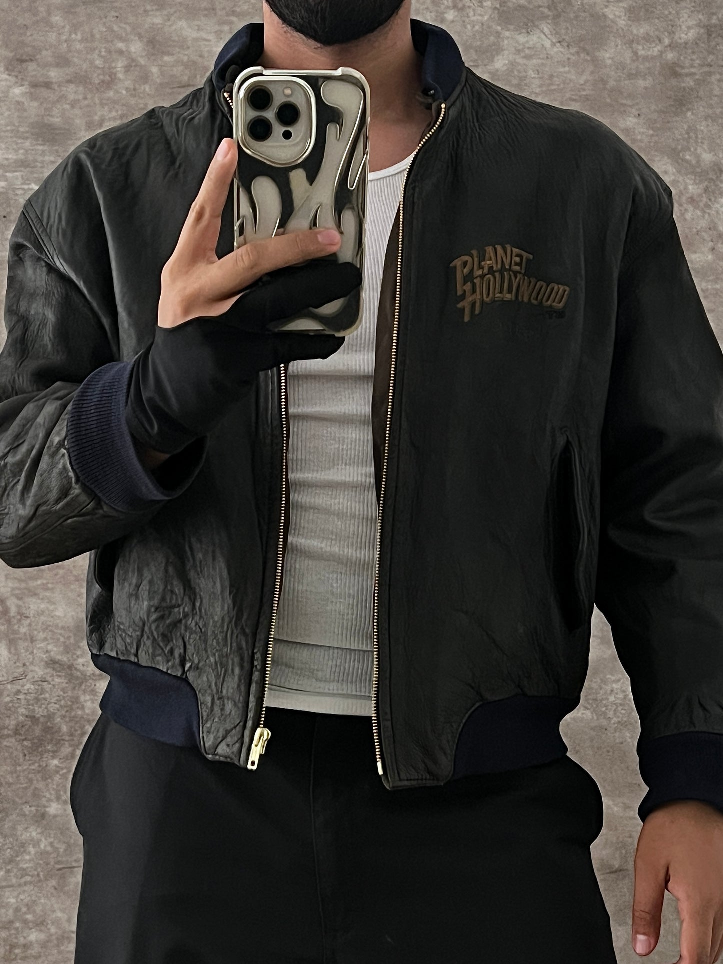 Vintage jacket Hollywoood (M)