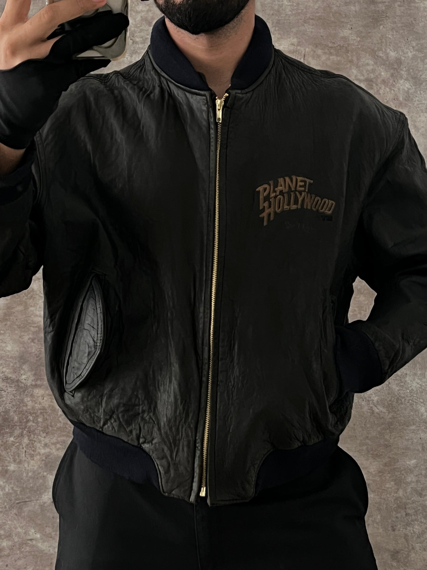 Vintage jacket Hollywoood (M)