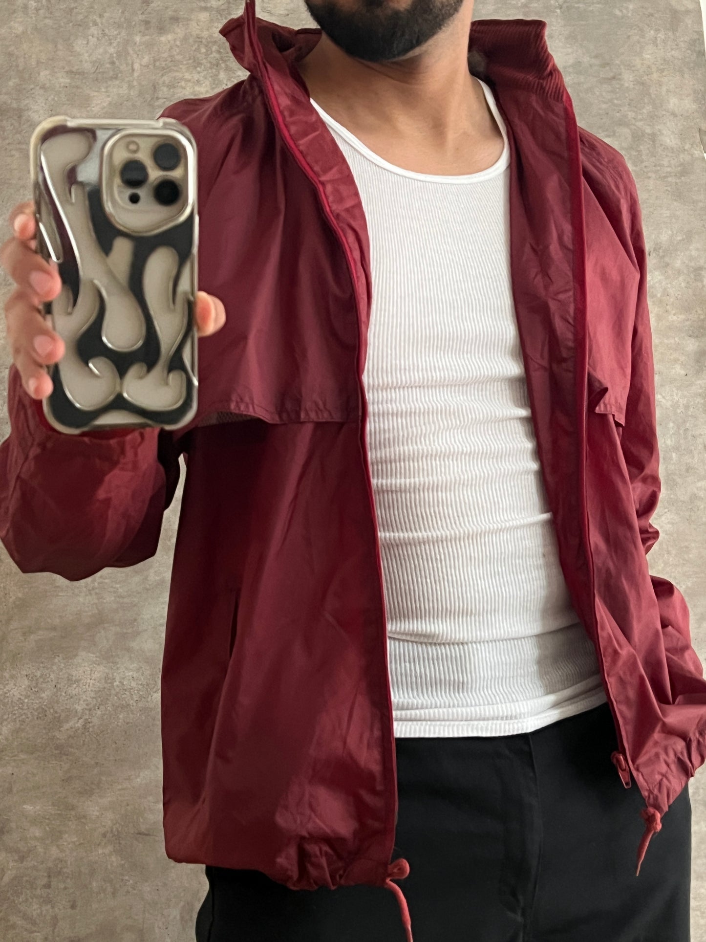 Red Windbreaker (M)