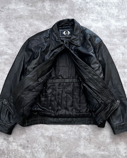 LEATHER LAMBSKIN JACKET (L)