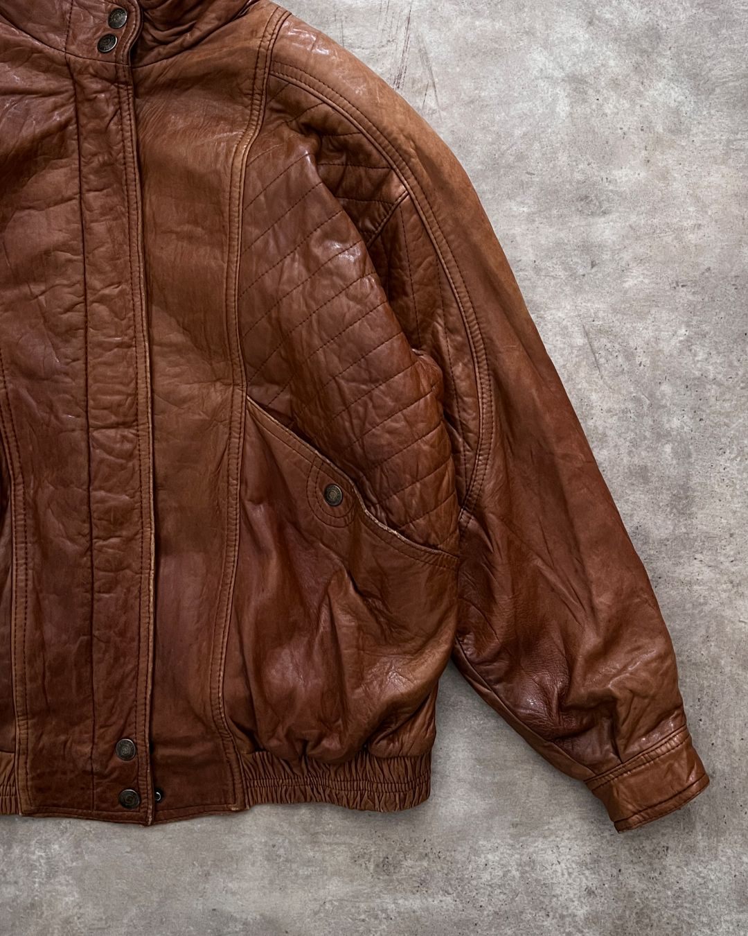 COWBOY LEATHER JACKT PREMIUM (S)