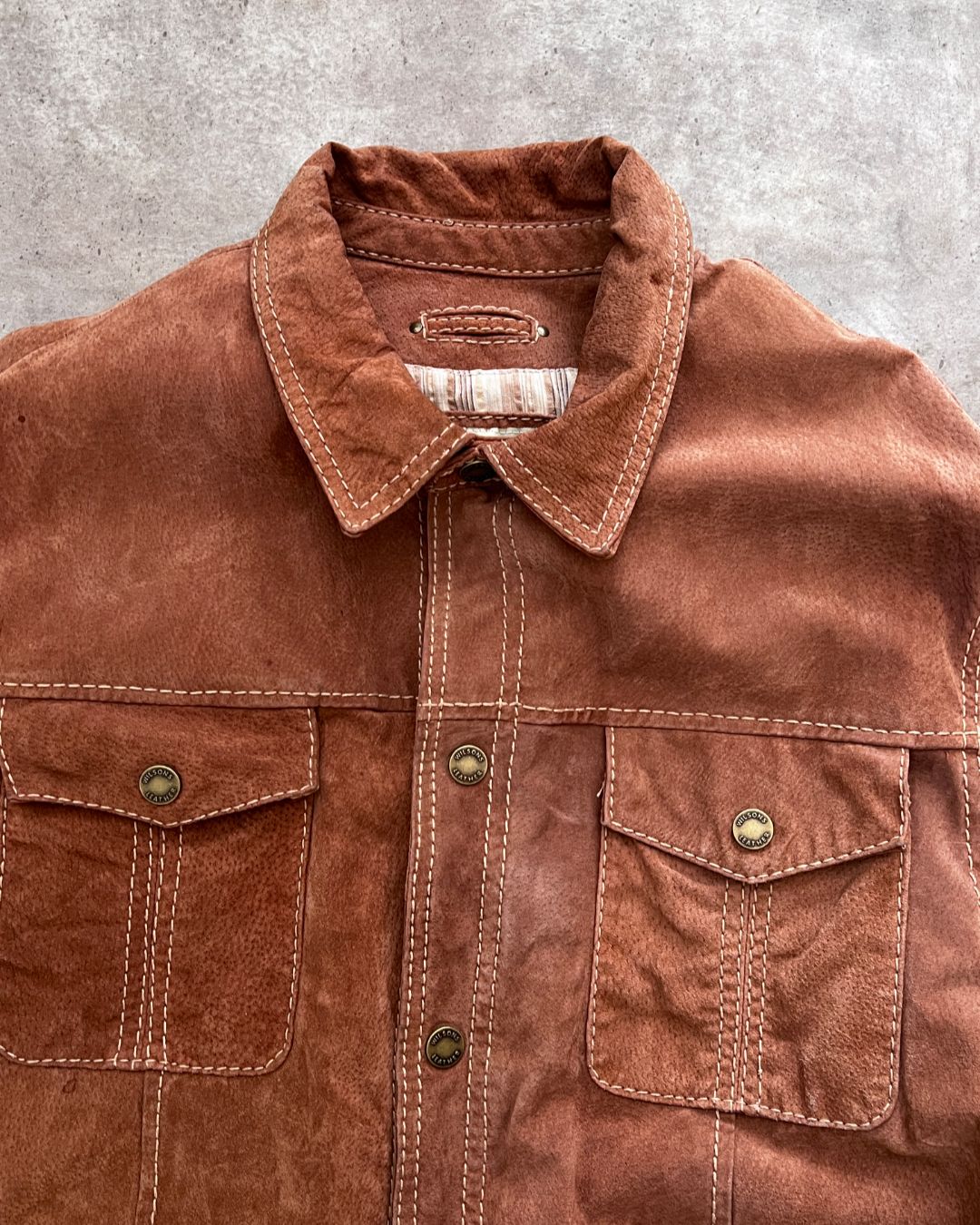 COWBOY LEATHER HUNTER JACKET (L/XL)