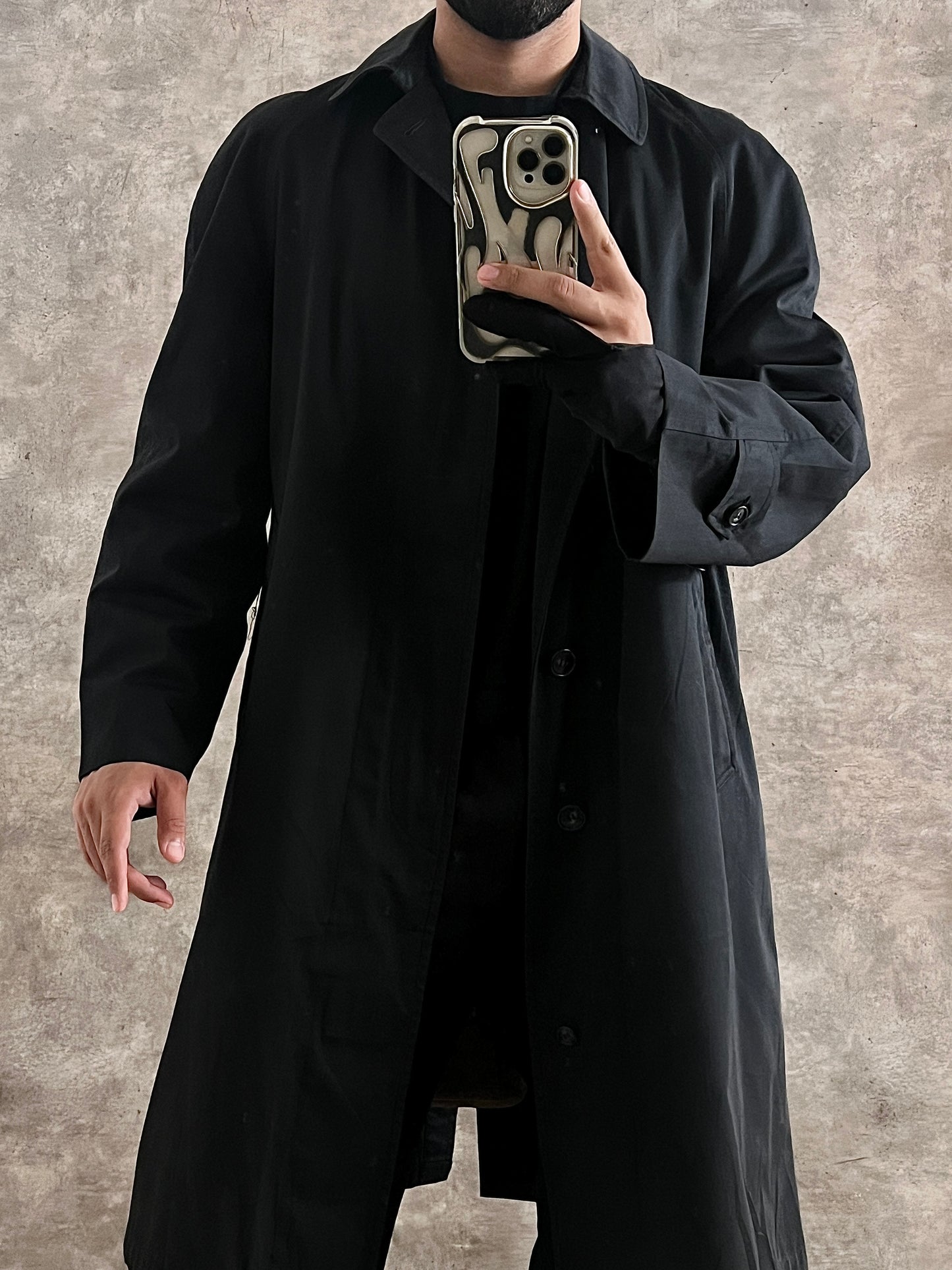 Gabardina black (L)