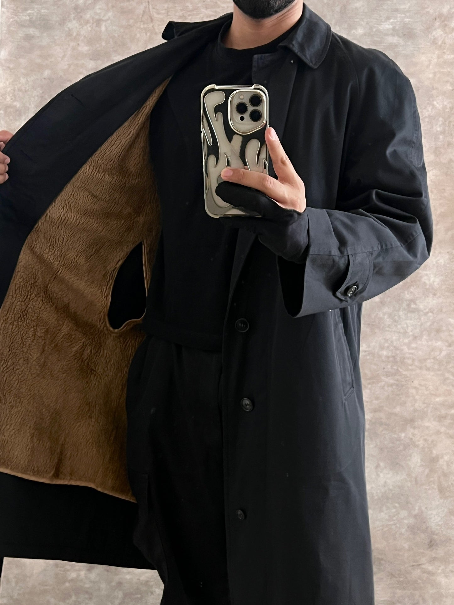 Gabardina black (L)