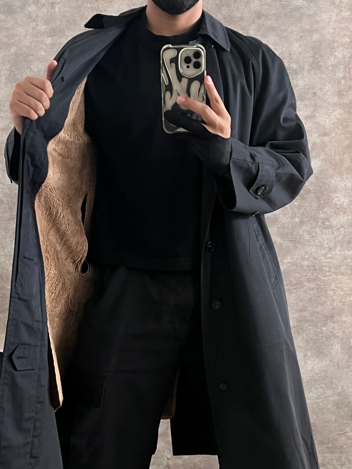 Gabardina black (L)