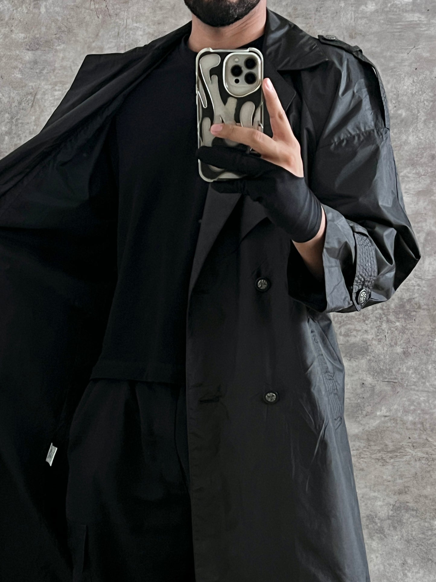 Black Gabardina (S/M)